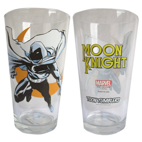 Marvel Moon Knight Toon Tumbler Pint Glass
